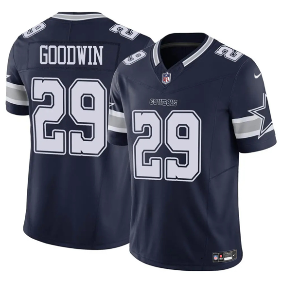 Dallas Cowboys #29 C.J. Goodwin Navy 2025 F.U.S.E Vapor Untouchable Limited Football Stitched Jersey - Zenithce