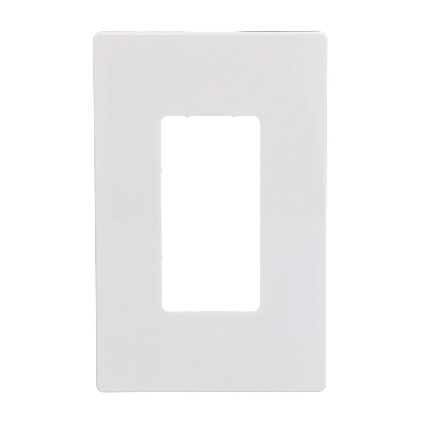Eaton 1-Gang Midsize Duplex Wall Plate PJ8W-F-LW - Zenithce