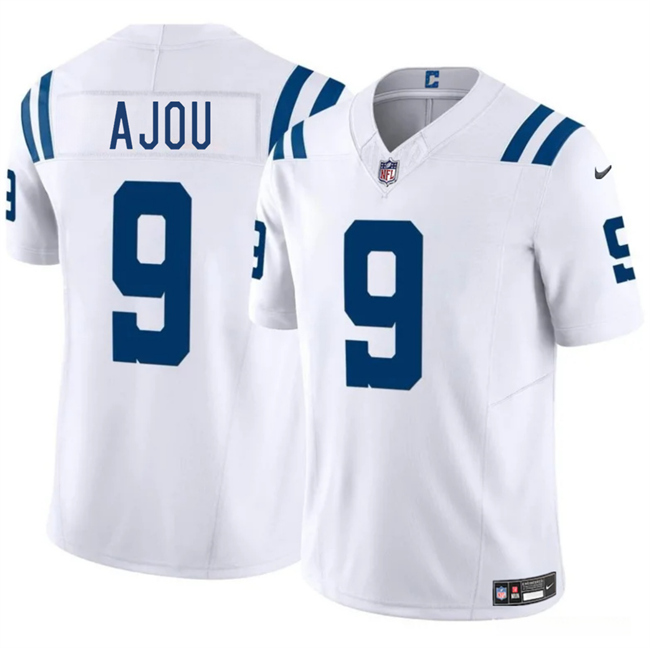 Indianapolis Colts #9 Ajou Ajou White 2025 F.U.S.E. Vapor Limited Stitched Jersey - Zenithce