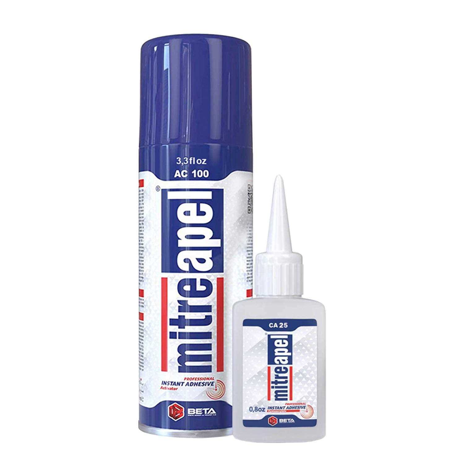 Mitreapel Super CA Glue with Activator - Zenithce