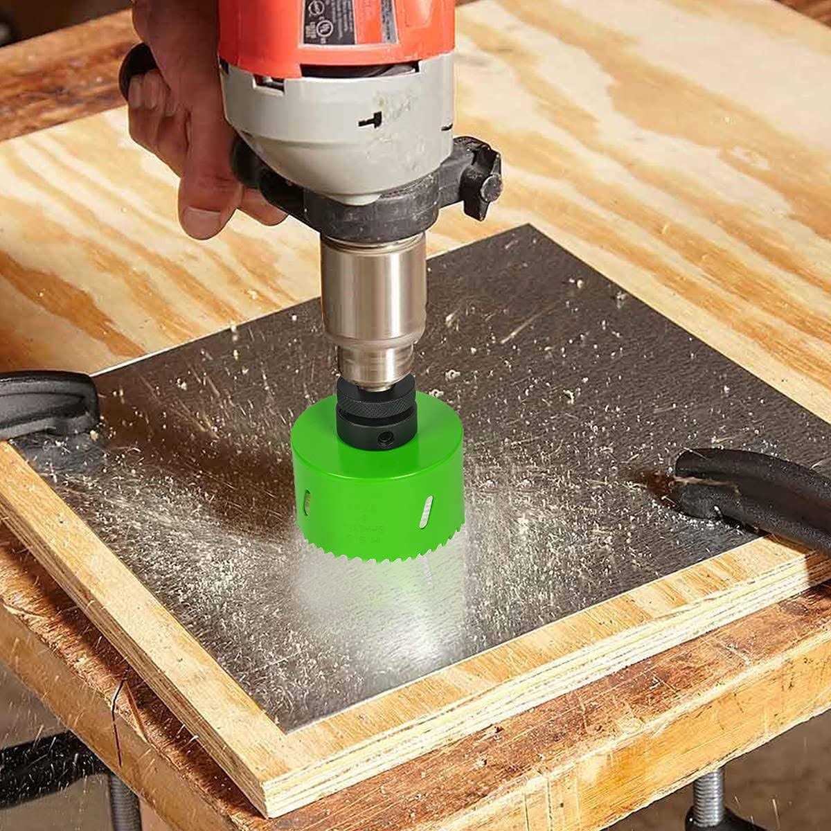 HLOFIZI 6-3/8 Hole Saw for 6 Recessed Lights - Zenithce