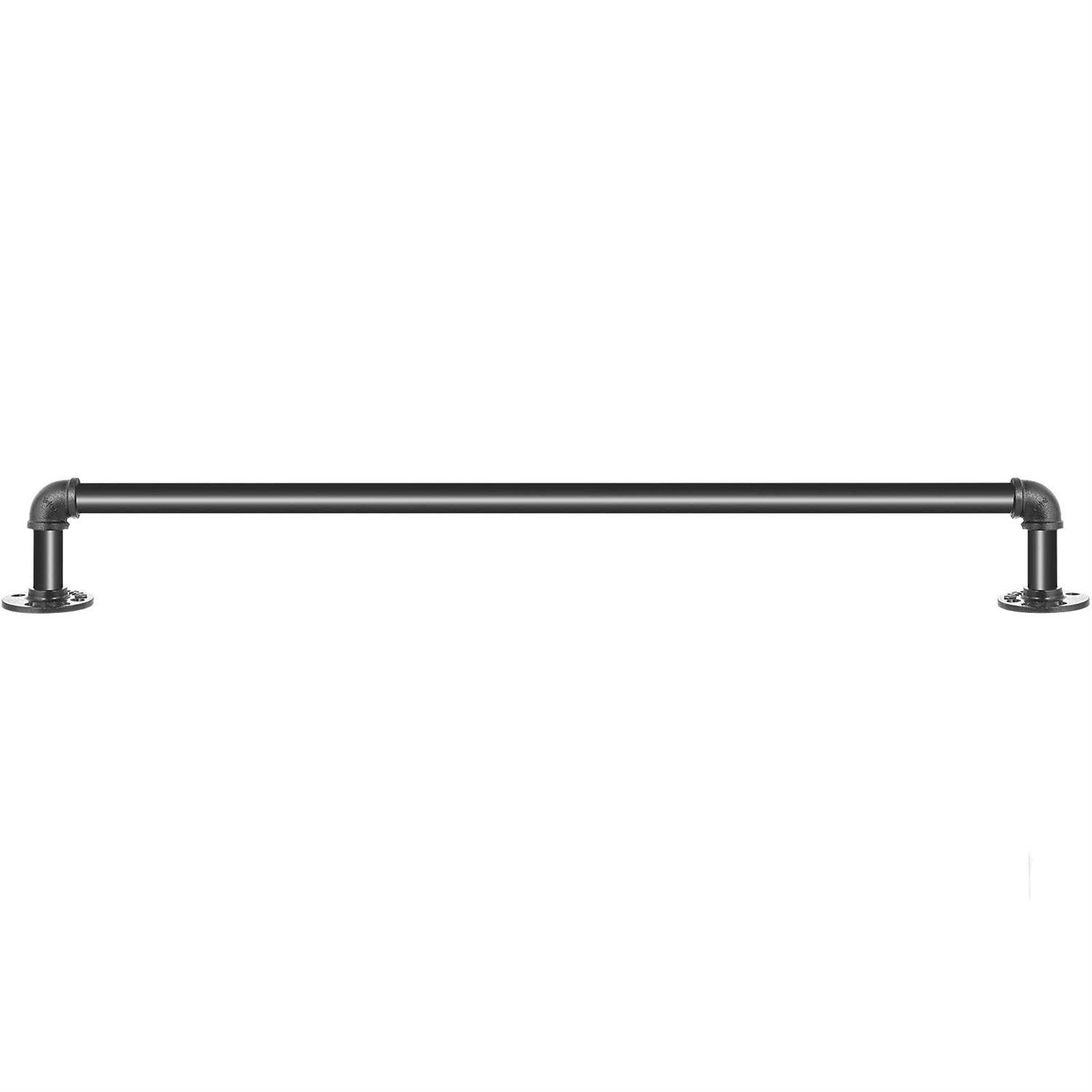 VEVOR Pipe Stair Handrail Staircase Handrail 440LBS Load Capacity Carbon Steel Pipe Handrail - Zenithce