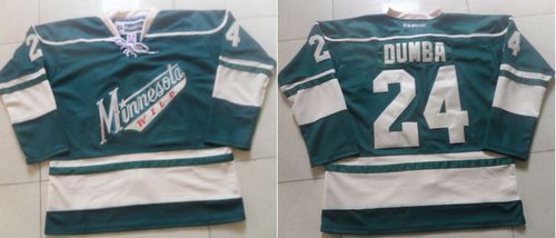 Wild #24 Matt Dumba Green Stitched Jersey - Zenithce