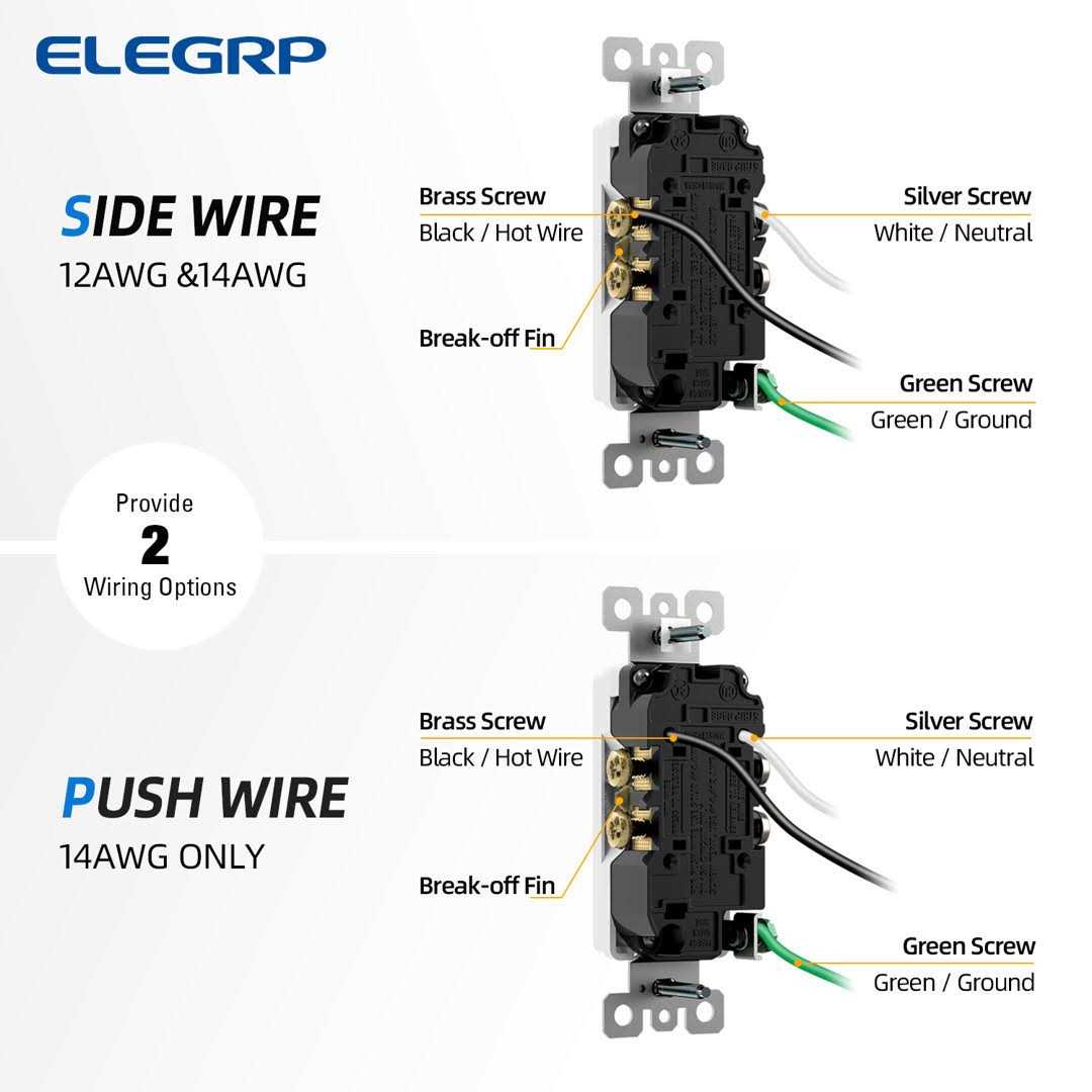 ELEGRP Decorator 15 Amp 120-Volt Single Pole Rocker AC Quiet Light Switch ES004A-0110SWP - Zenithce