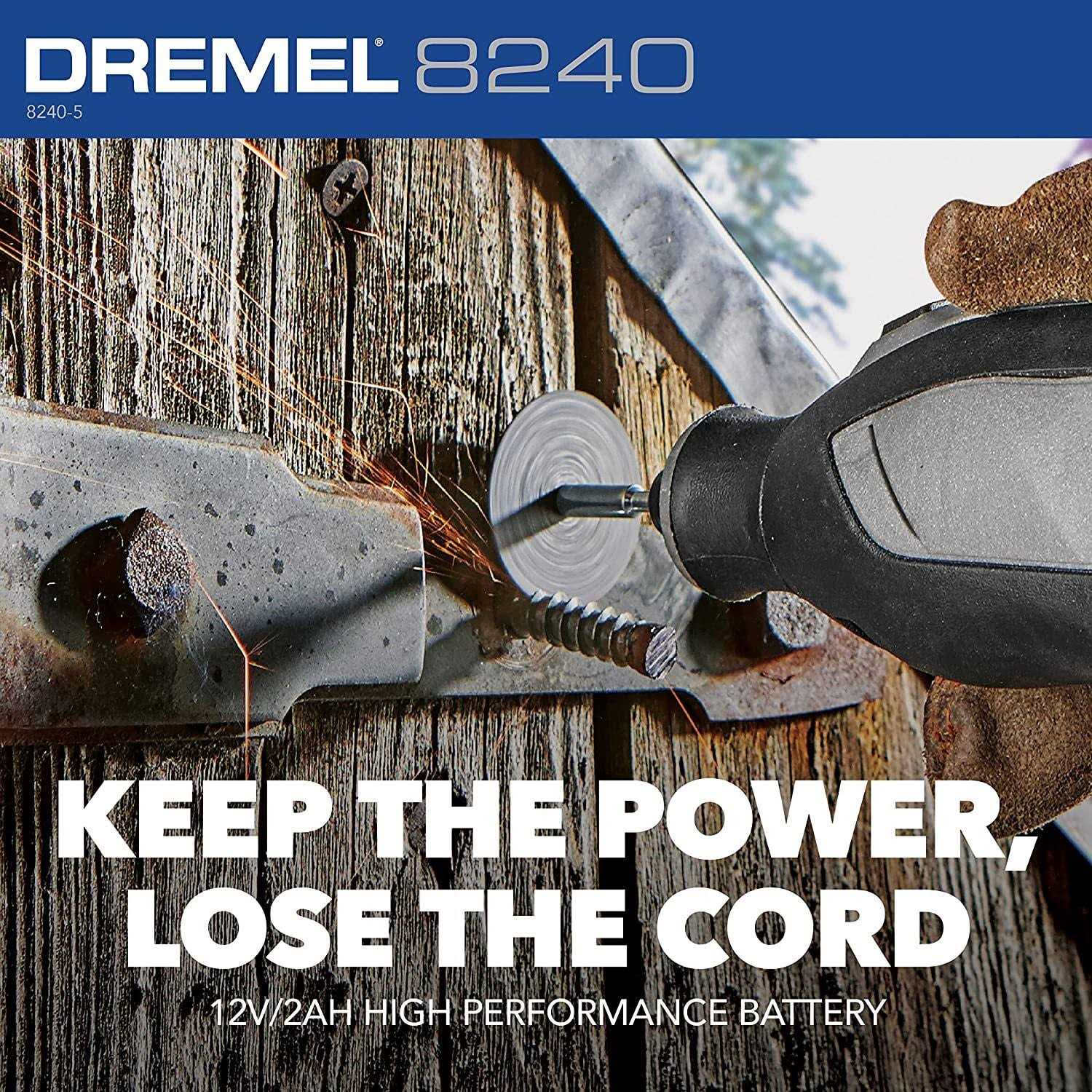 Dremel 12V Cordless Brushless Smart Rotary Tool Kit 8260-5 - Zenithce