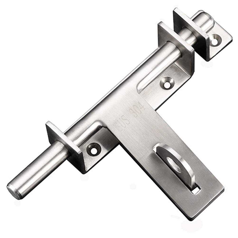 Sliding Barrel Bolt Door Lock Heavy Duty Thickened Enhanced,Bilyglewarwof Door Security Slide Latch Lock for barn,gate Door - Zenithce