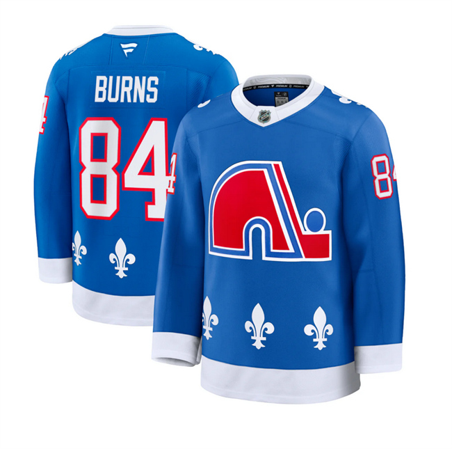 Colorado Avalanche #84 Brent Burns Blue 2025 Alternate Stitched Jersey - Zenithce