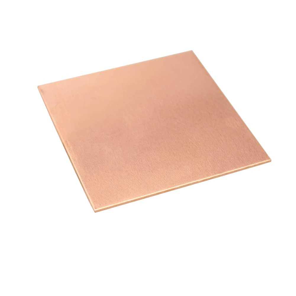 Tynulox Pure Copper Sheet Gauge X 8 X 8 - Zenithce