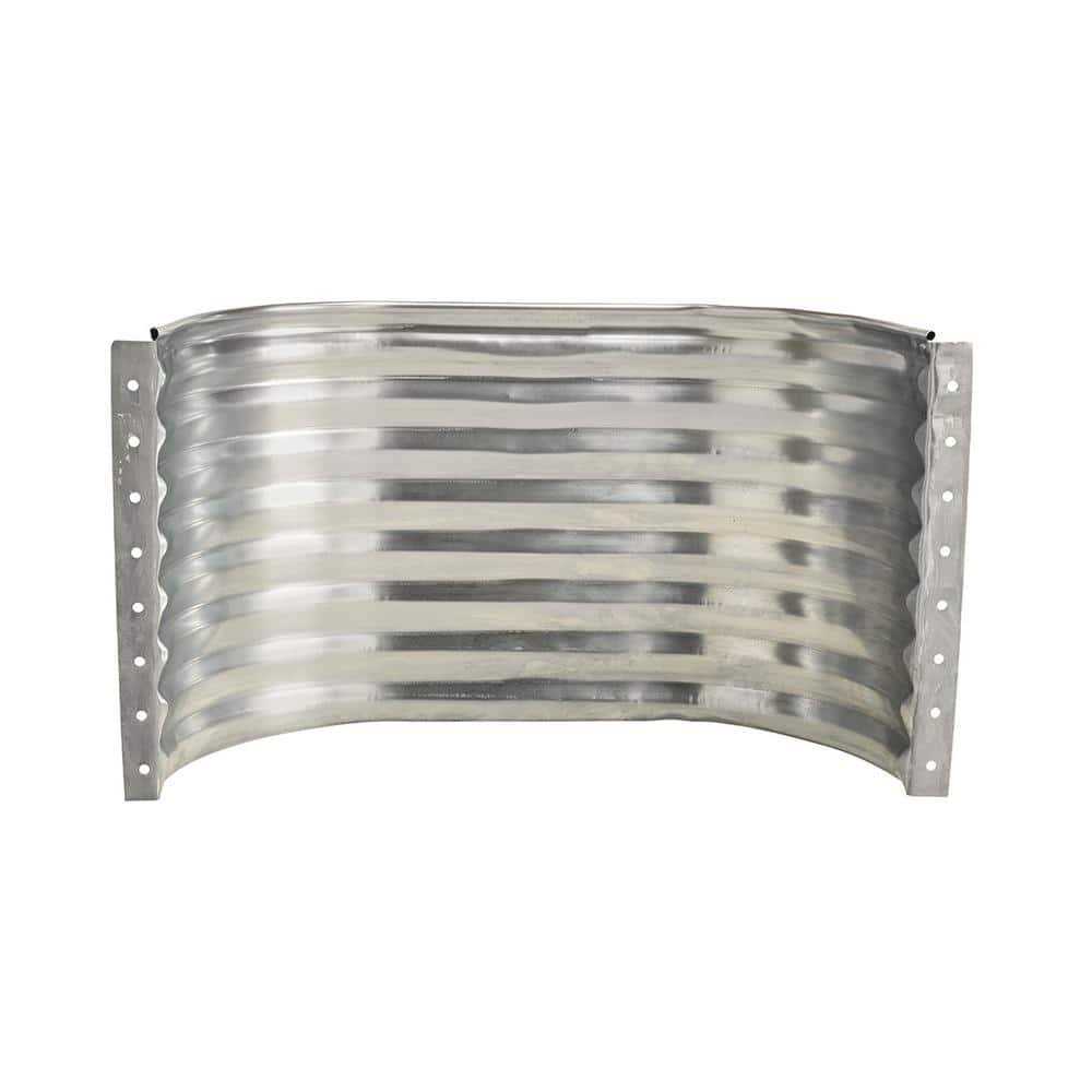 SHAPE PRODUCTS 36 in. D x H Galvanized Steel Egress Window Well - Zenithce