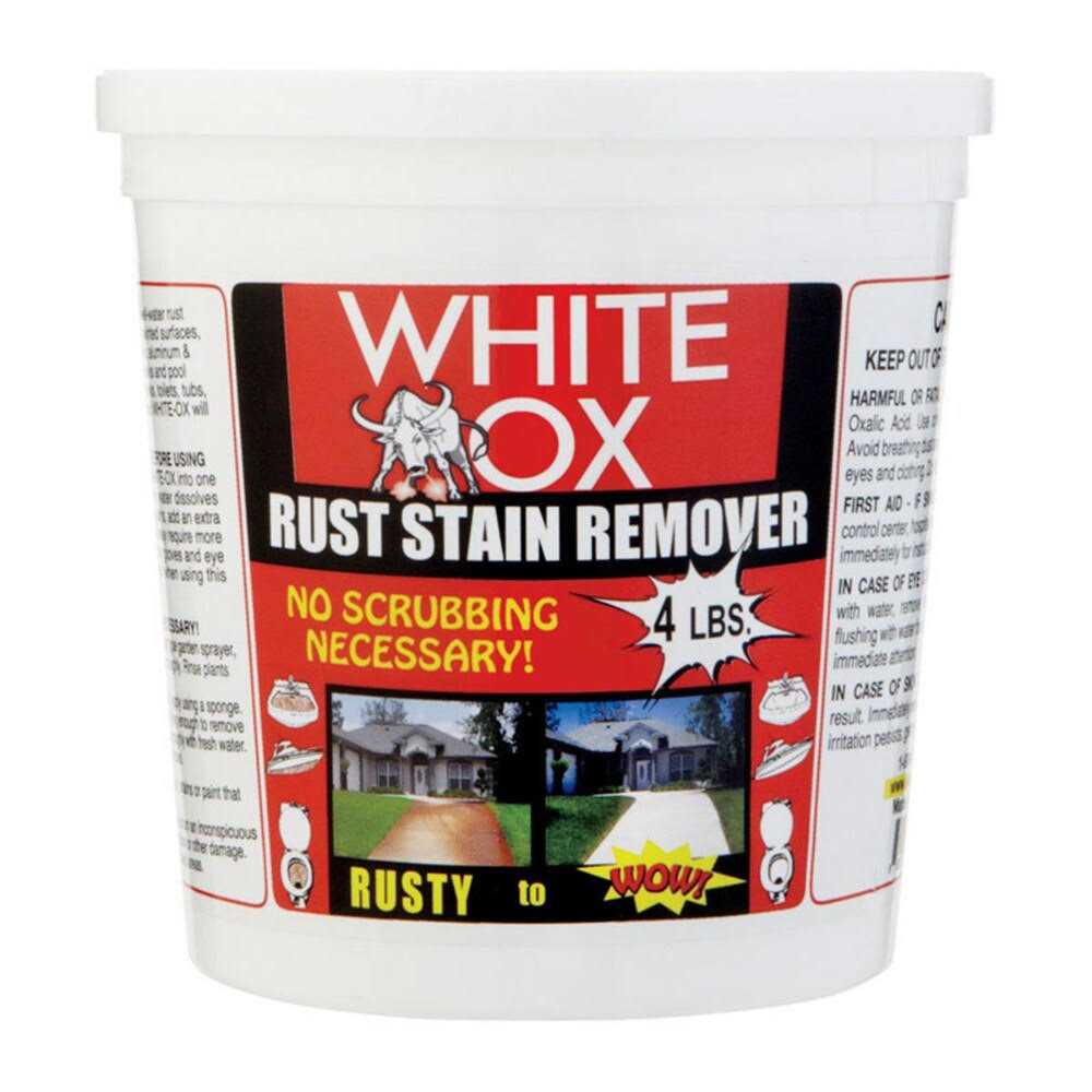 White Ox 16 oz Rust Remover 1483205 - Zenithce