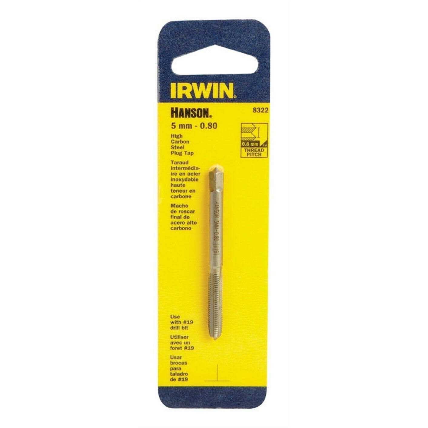 Irwin Hanson 8317 4mm 0.7 Metric Plug Thread Tap - Zenithce