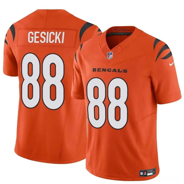 Cincinnati Bengals #88 Mike Gesicki Orange 2024 F.U.S.E. Vapor Untouchable Limited Stitched Jersey - Zenithce