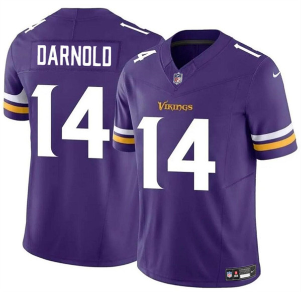 Minnesota Vikings #14 Sam Darnold Purple 2024 F.U.S.E. Vapor Untouchable Limited Stitched Jersey - Zenithce