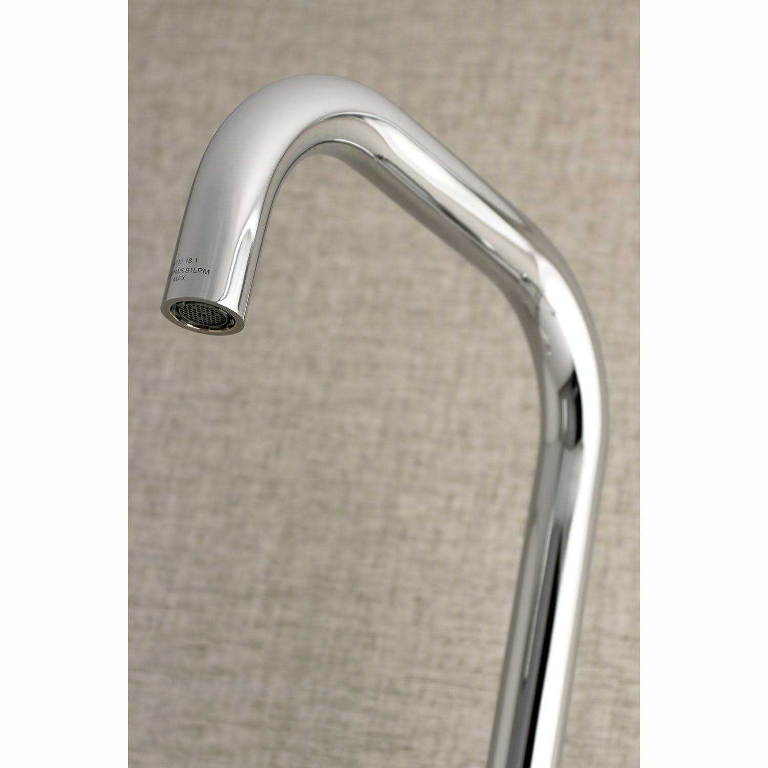 Kingston Brass Concord 8-Inch Adjustable Center Wall Mount Kitchen Faucet - Zenithce