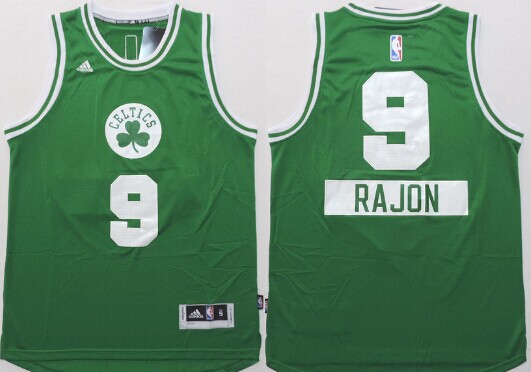 Boston Celtics #9 Rajon Rondo Revolution 30 Swingman 2014 Christmas Day Green Jersey - Zenithce