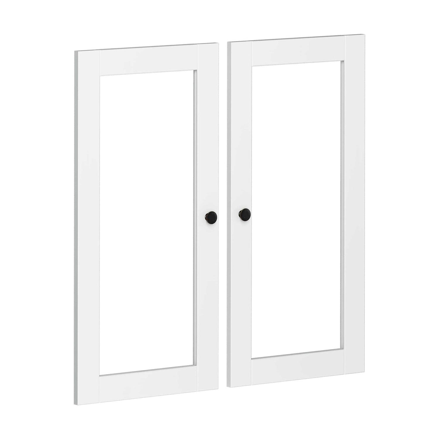 Palace Imports 100% Solid Wood Modular Kitchen Pantry Double Kit - Zenithce