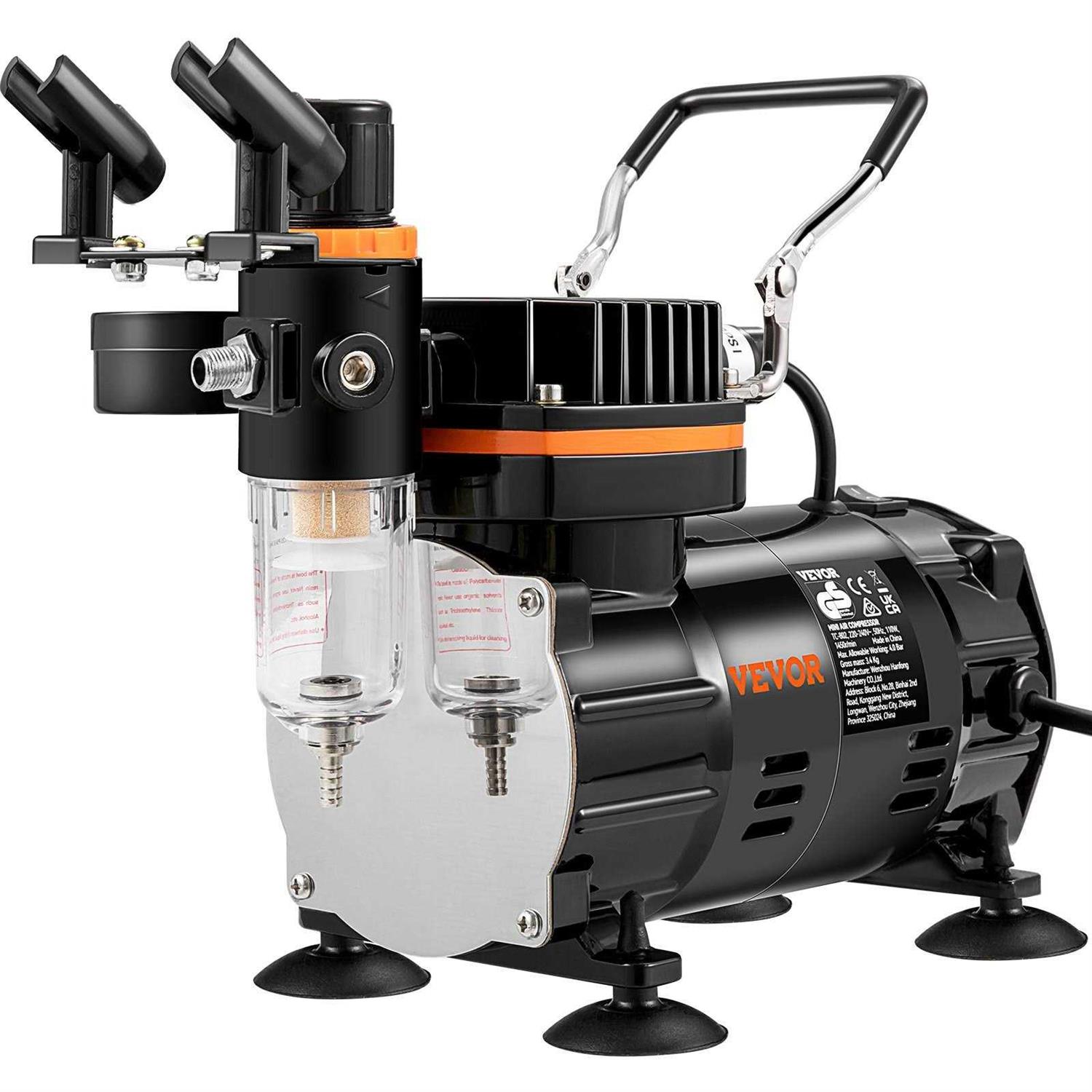 VEVOR Air-Operated Double Diaphragm Pump QBY4-25L F46 35 Gpm 1 Inch Inlet And Outlet YBGMBQBY4-25LF461V0 - Zenithce