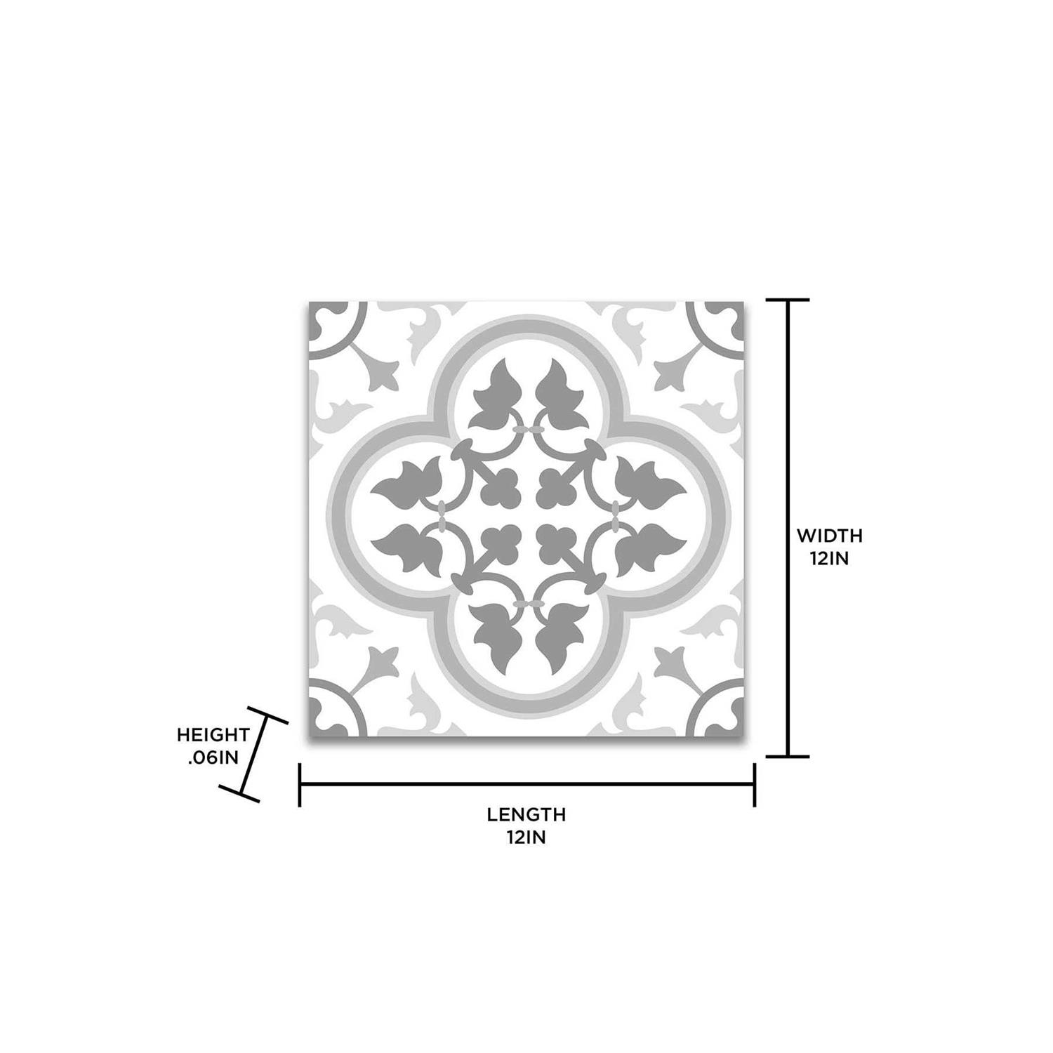 FloorPops Peel & Stick Floor Tiles Stellar - Zenithce