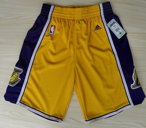 Los Angeles Lakers Yellow Short - Zenithce