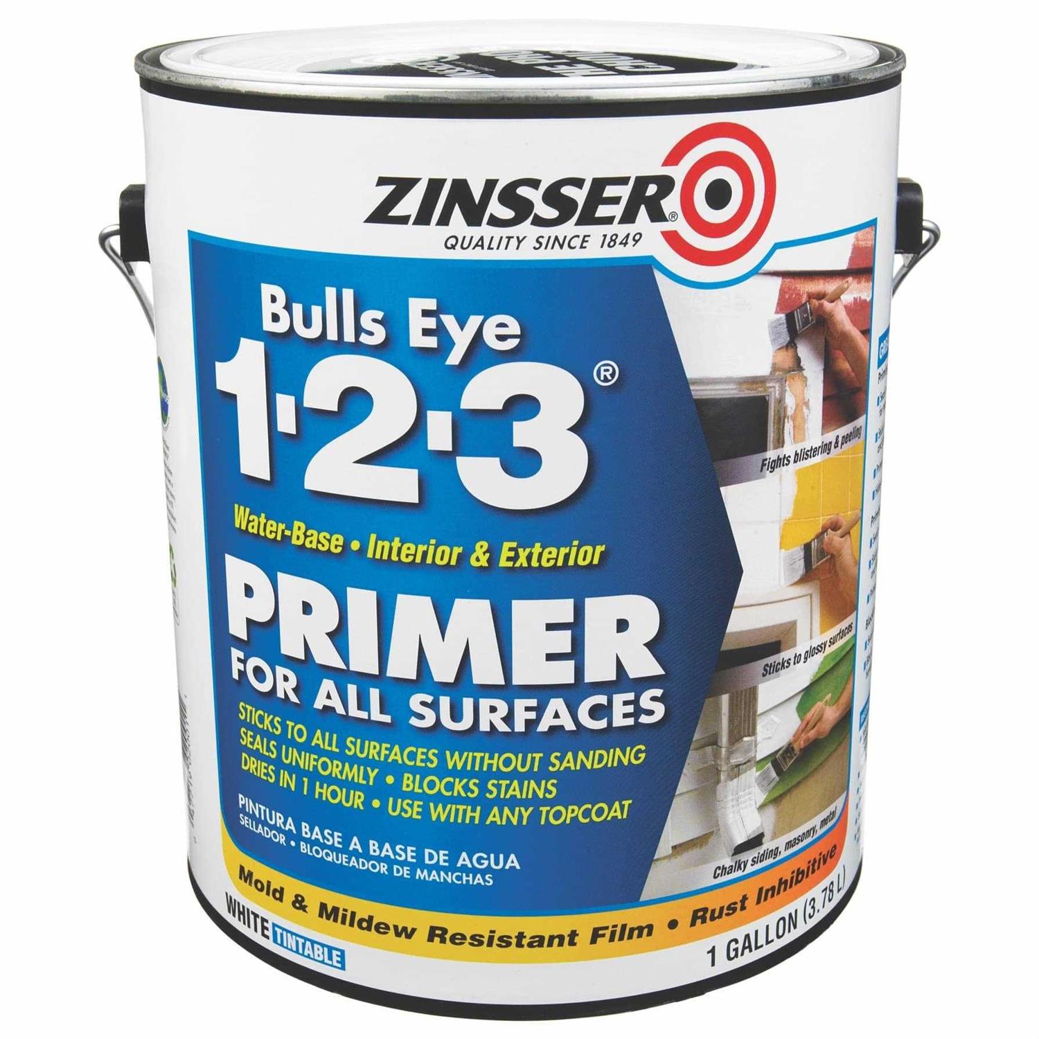 Zinsser Bulls Eye 1-2-3 Plus Primer Spray - Zenithce