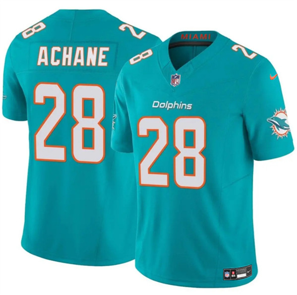 Miami Dolphins #28 De'Von Achane Aqua 2024 F.U.S.E. Vapor Limited Stitched Jersey - Zenithce