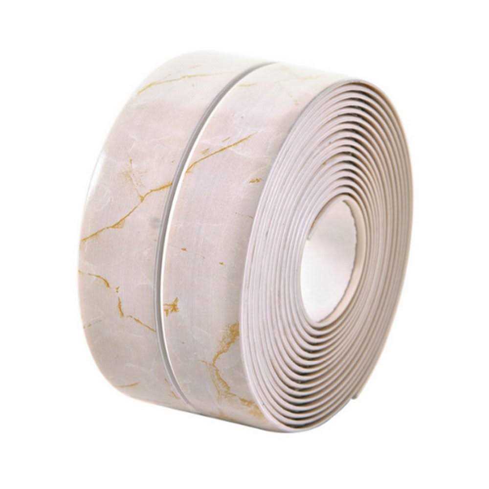 Homankit Caulk Strip for Bathtub Self Adhesive Waterproof Tape for Kitchen Bathroom Shower Floor and Wall Sealing - Zenithce