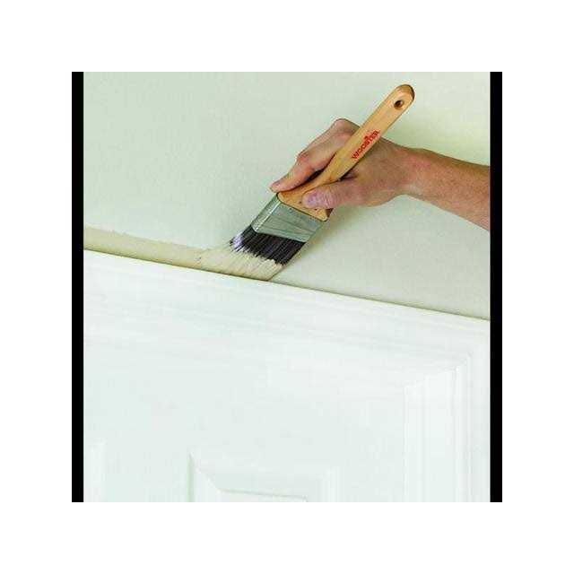 Wooster Silver Tip 1 in. Thin Angle Sash Paint Brush 5224-1 - Zenithce