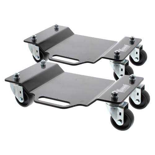 Summit Racing Car Dollies 1,000 lb. Capacity Per SUM-918051 - Zenithce