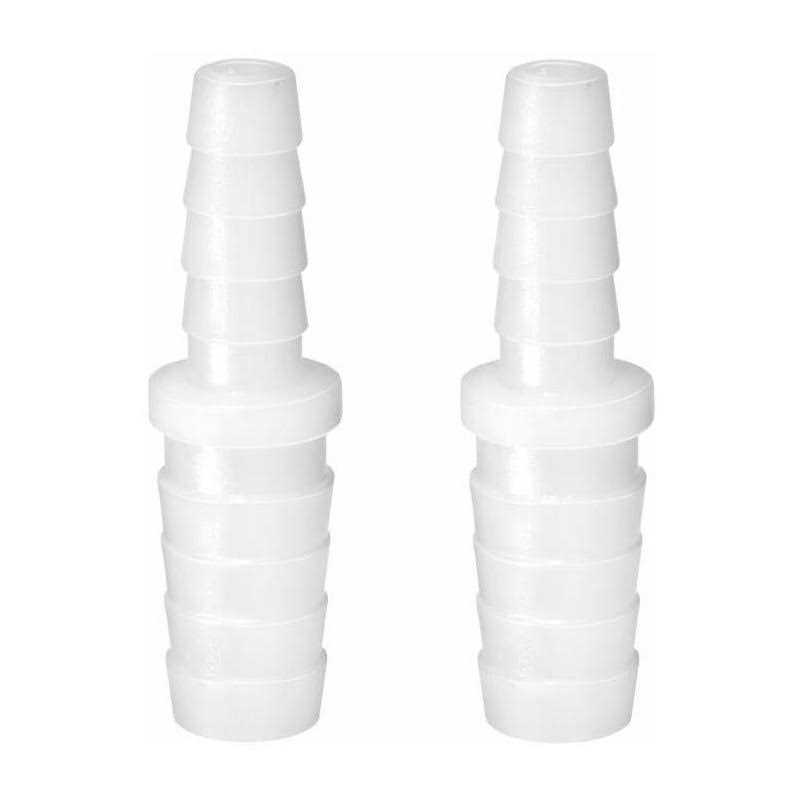 Quickun Plastic Hose Barb Reducer Fitting Barbed Reducing Union Adapter Splicer Mender Joint Fitting - Zenithce