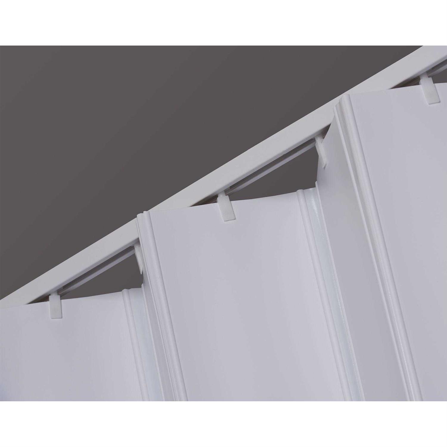 Spectrum Via 48 inchwide x 96 inchhigh Accordion Vinyl Folding Door - Zenithce