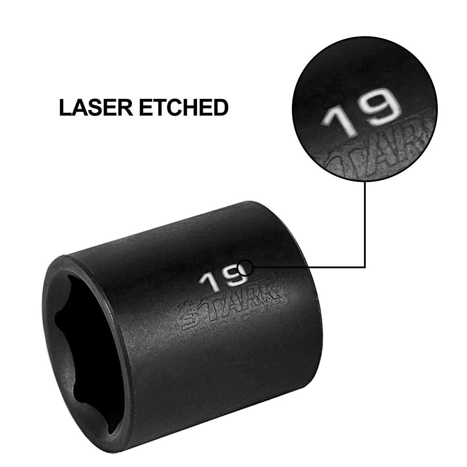 VEVOR Impact Socket Set 1/2 Inches 26 Piece Impact Sockets Socket - Zenithce