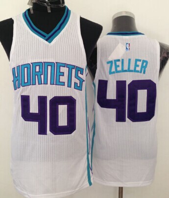 Charlotte Hornets #40 Cody Zeller White Swingman Jersey - Zenithce
