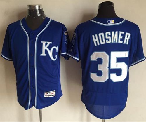 Royals #35 Eric Hosmer Royal Blue Flexbase Authentic Collection Stitched Jersey - Zenithce