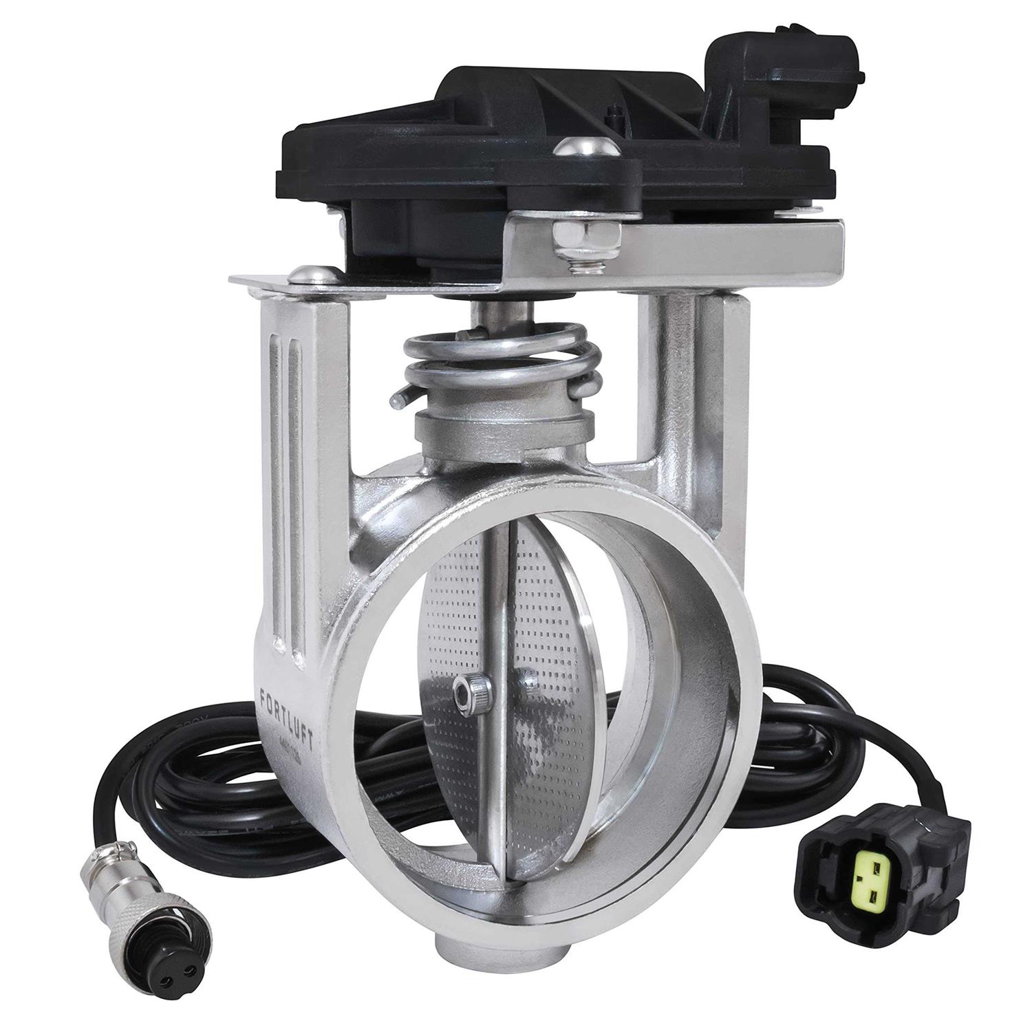 FORTLUFT Electric Exhaust Cutout Valve Stainless Steel - Zenithce