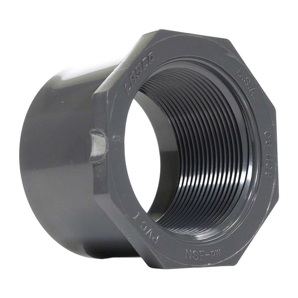 LASCO 80 PVC Reducer Bushing Spigot x 838 - Zenithce