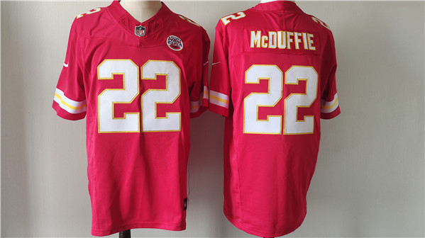 Kansas City Chiefs #22 Trent McDuffie Red F.U.S.E. Vapor Untouchable Limited Stitched Jersey - Zenithce