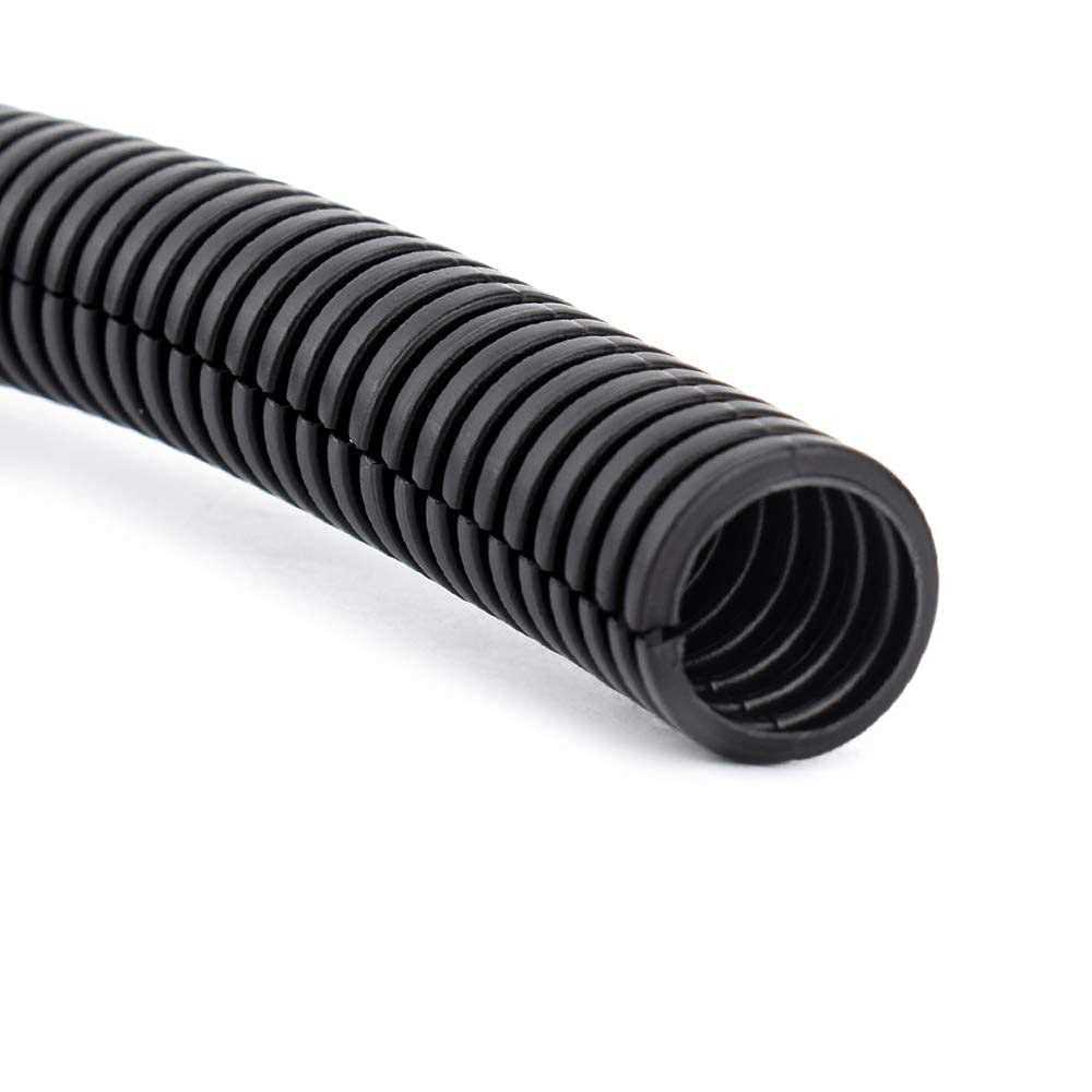 ZhiYo 20FT Wire Loom Split Tubing Auto Wire Conduit Flexible Cover - Zenithce