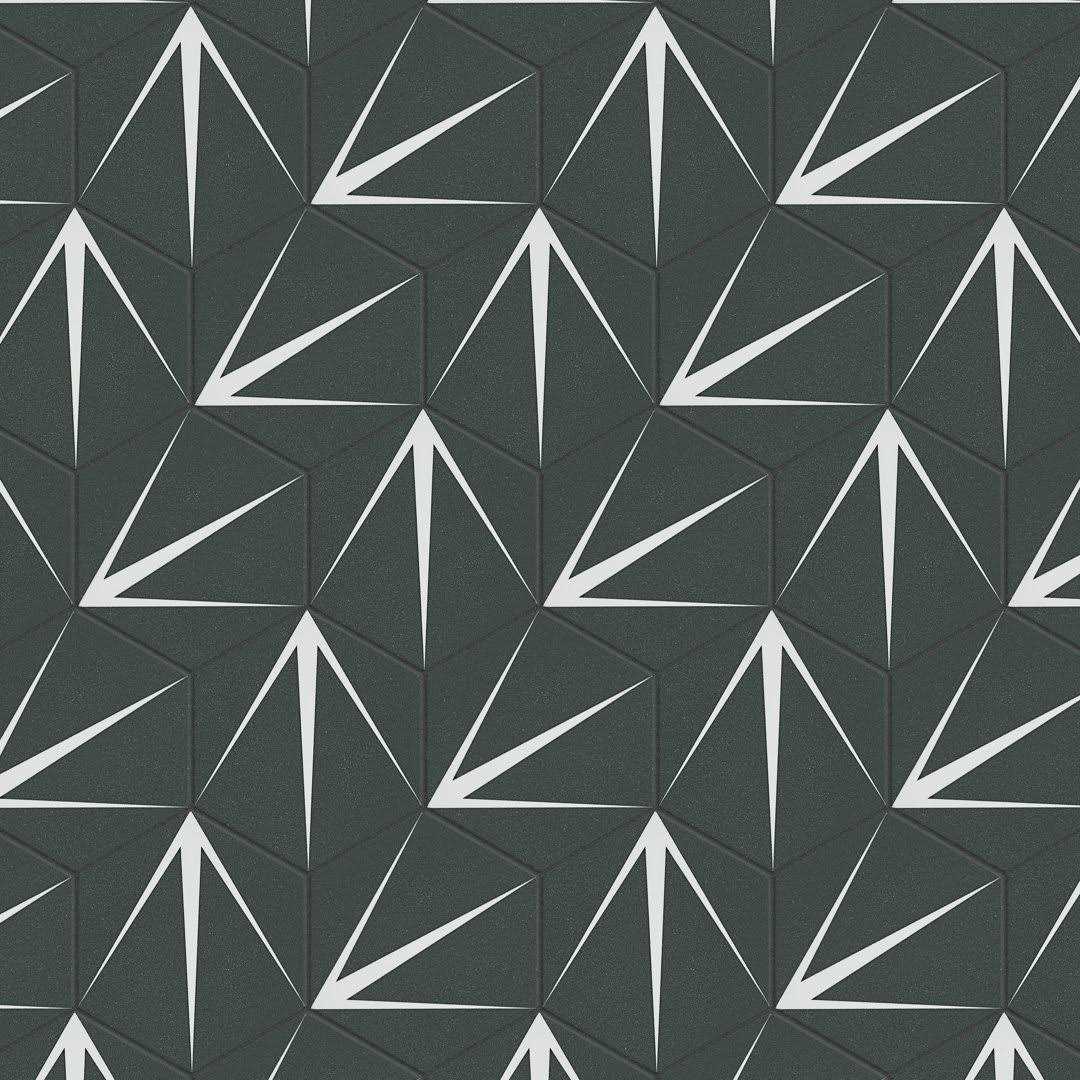 Merola Tile Piscina Brick Nero Matte 4-3/4 x 9-5/8 Porcelain Floor and Wall Tile - Zenithce