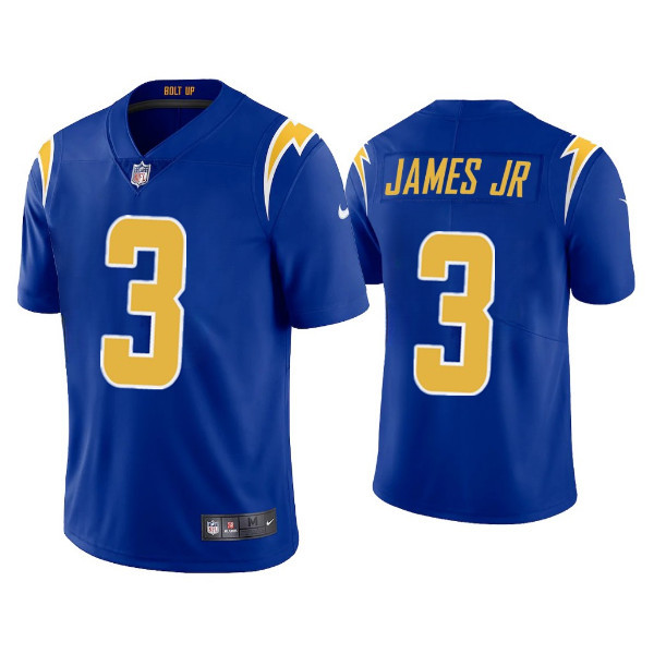 Los Angeles Chargers #3 Derwin James Jr. Royal Vapor Untouchable Limited Stitched Jersey - Zenithce