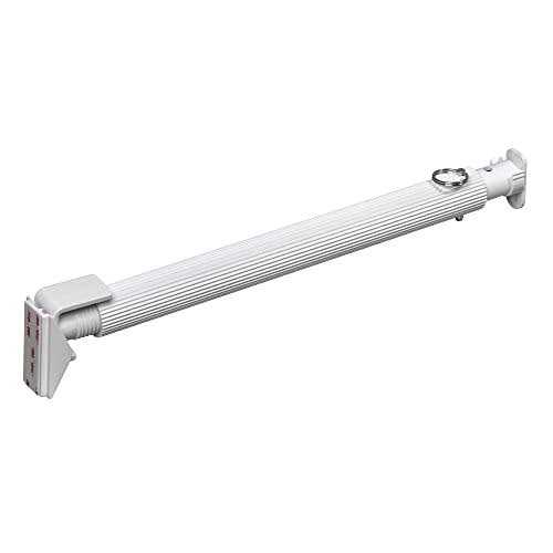 Wedgits Wedgit White Maxi Twist Tight Adjustable Sliding Window & Door Security Bar extends from 25 to 42 - Zenithce