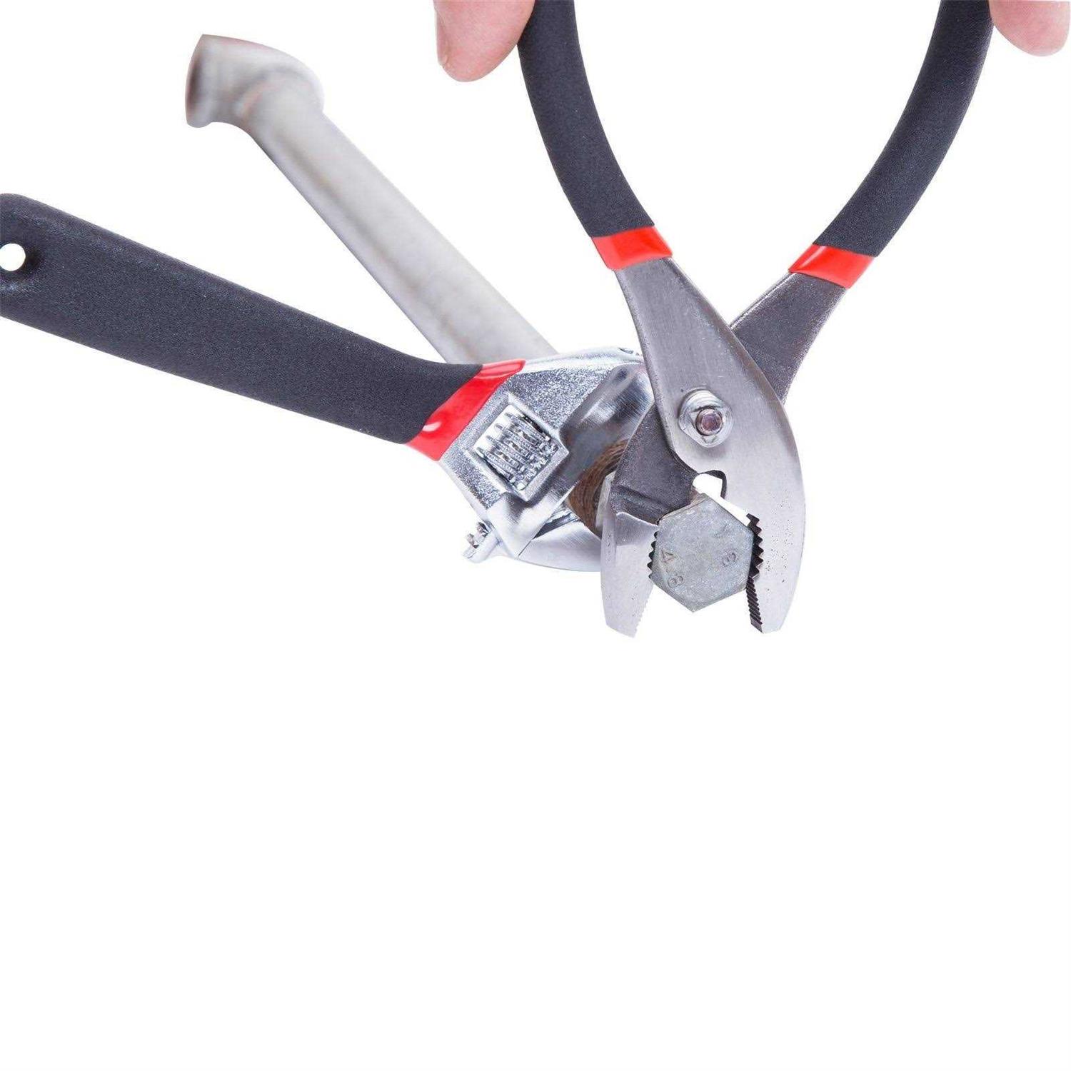 fastpro 4-piece Locking Pliers Set 5, 7 and 10 Curved Jaw Locking Pliers - Zenithce