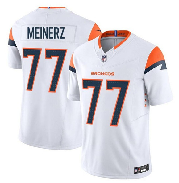 Denver Broncos #77 Quinn Meinerz White F.U.S.E. Vapor Limited Football Stitched Jersey - Zenithce