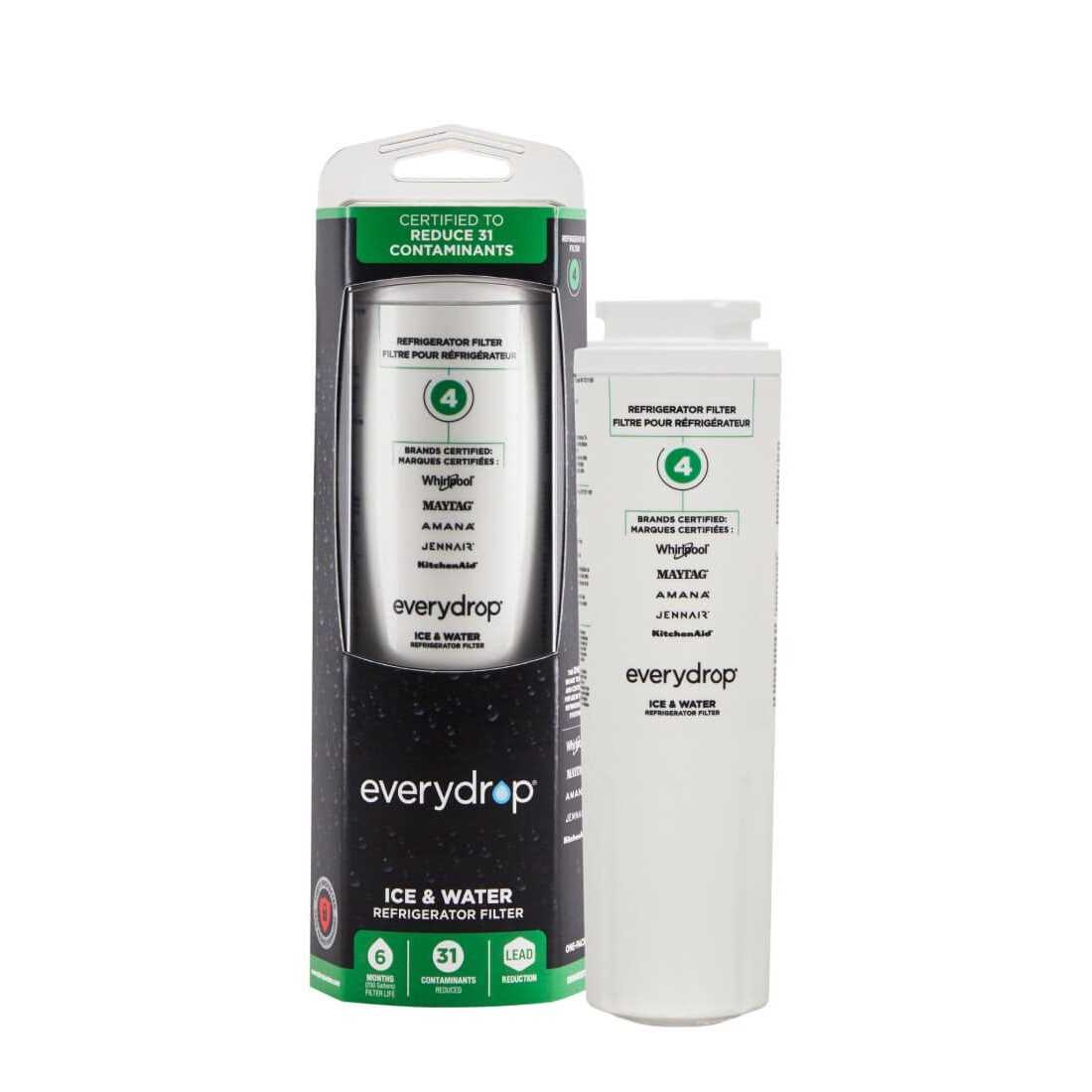 everydrop EDR1RXD2 Whirlpool Refrigerator Water Filter Pack of 2 - Zenithce
