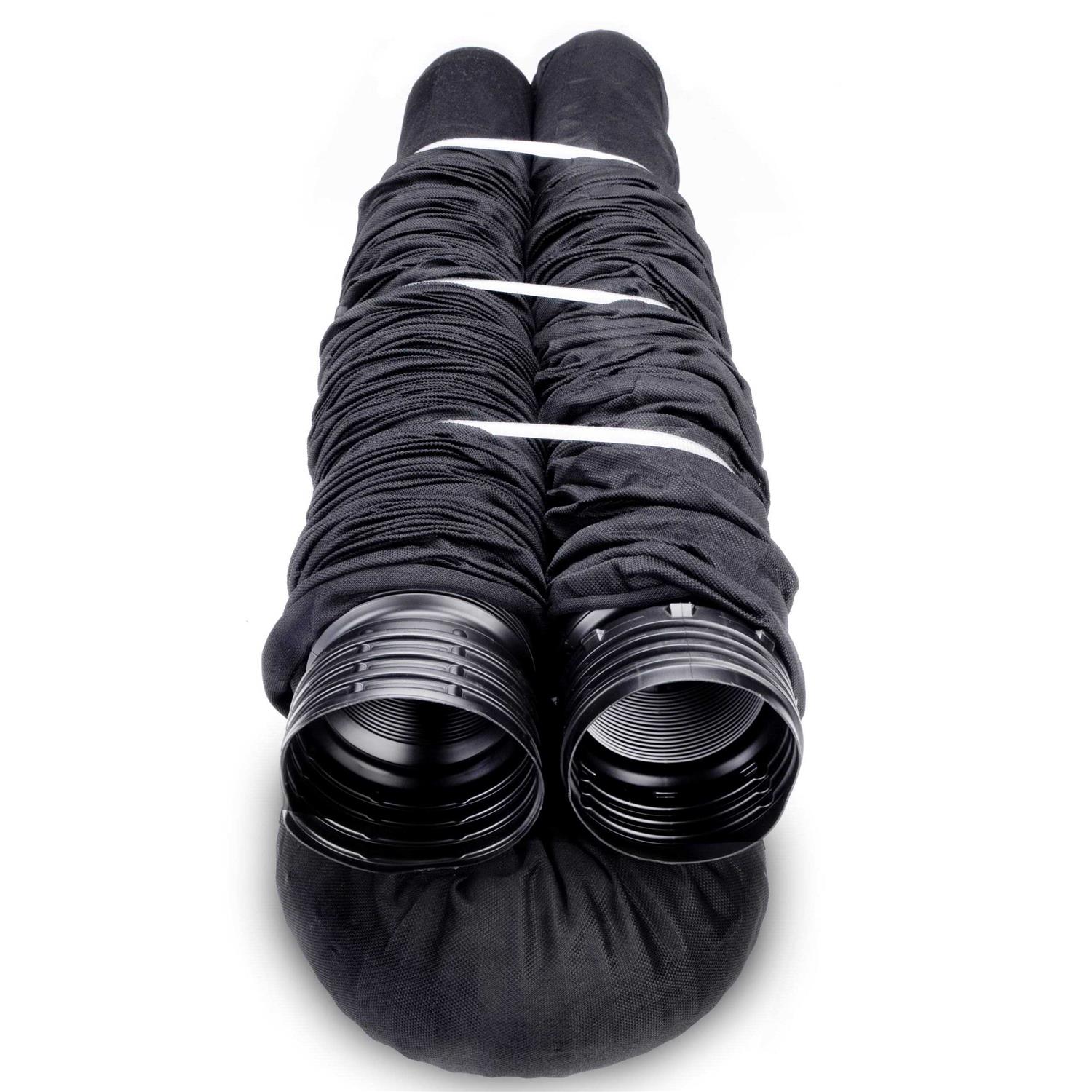 Flex-Drain 4 in. D x 50 ft. L Polypropylene Drain Pipe - Zenithce