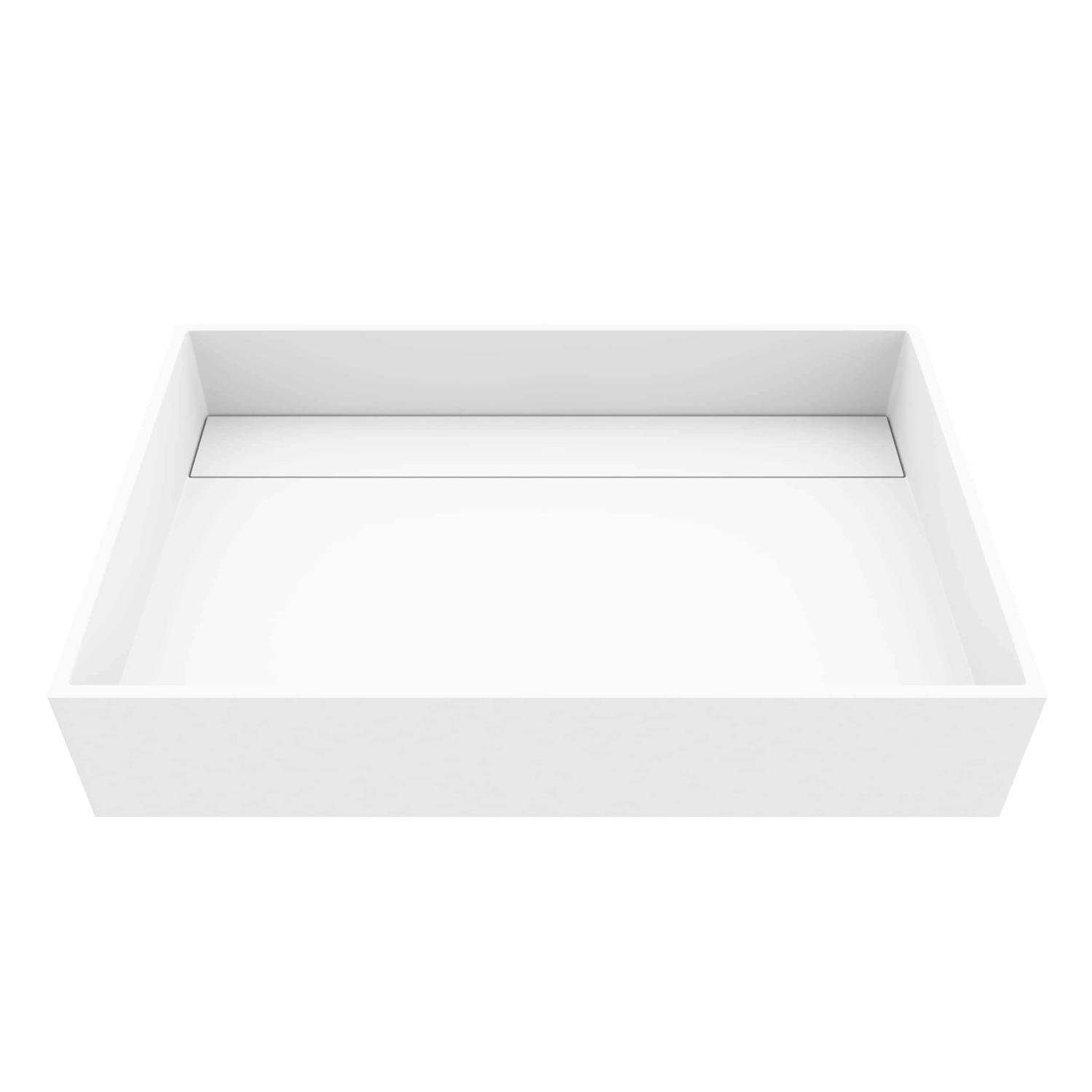 VIGO Magnolia Matte Stone Vessel Bathroom Sink VG04010 - Zenithce