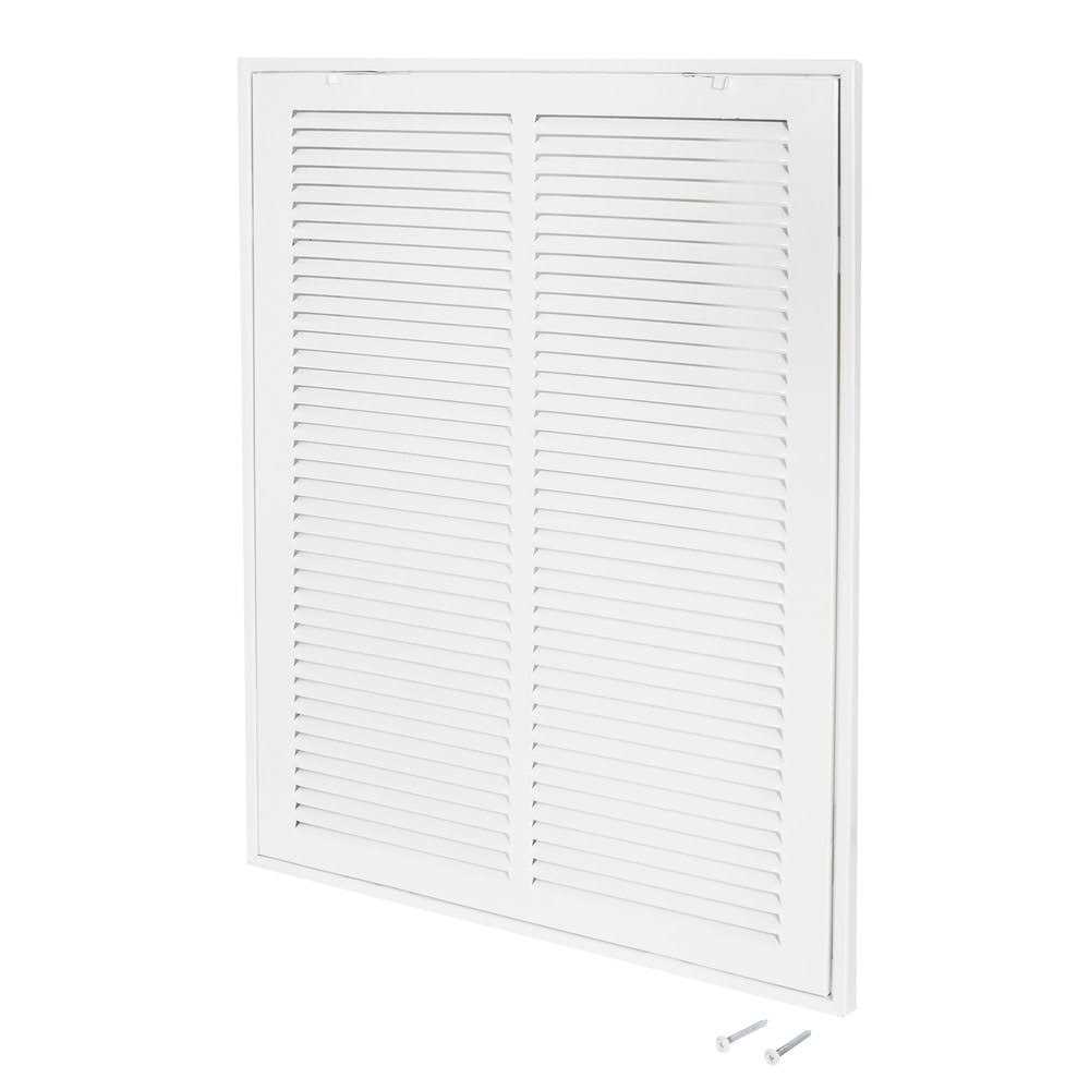 EZ-flo 12 in. x 6 in. 3-Way Steel Wall/Ceiling Register - Zenithce