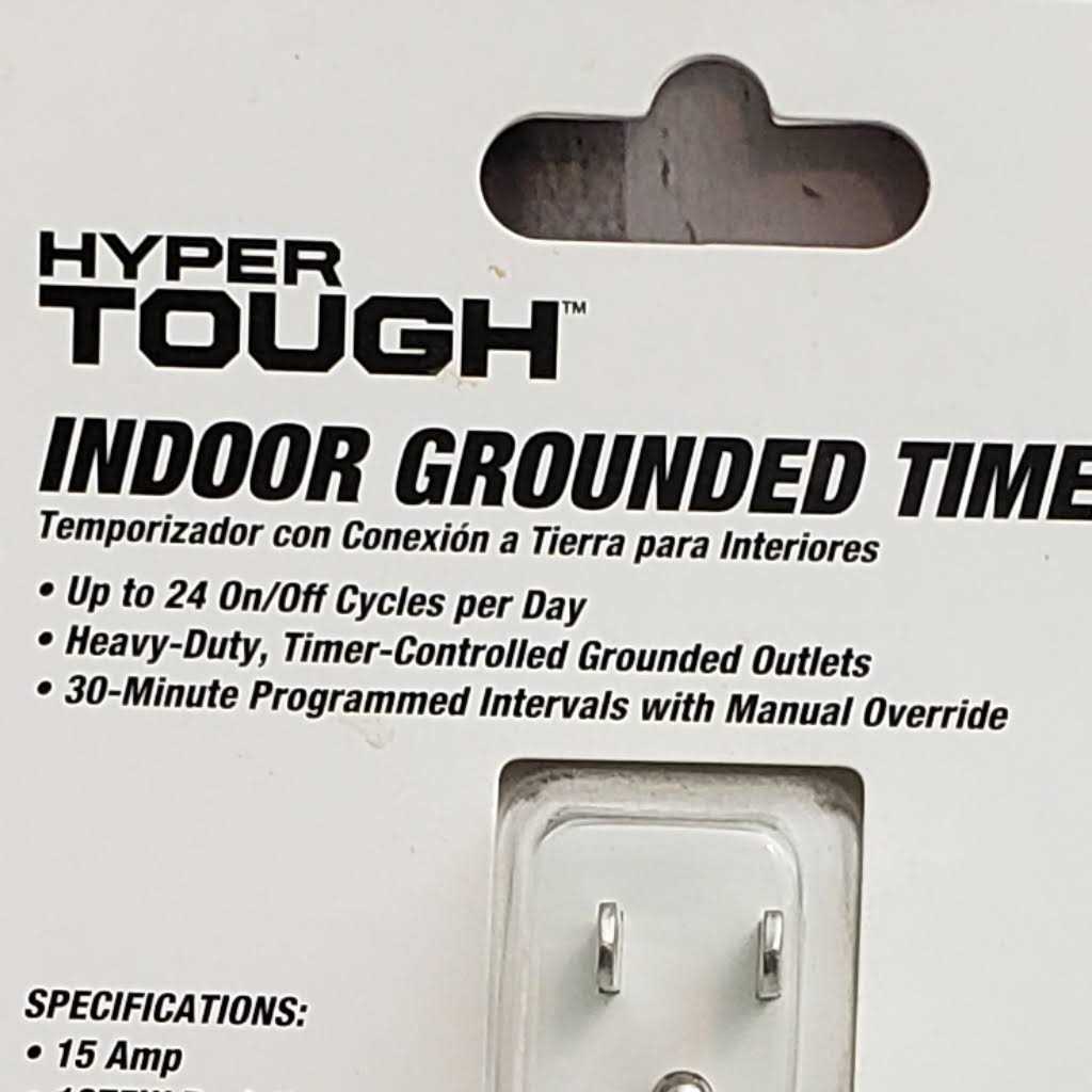 Hyper Tough Indoor Analog Timer - Zenithce