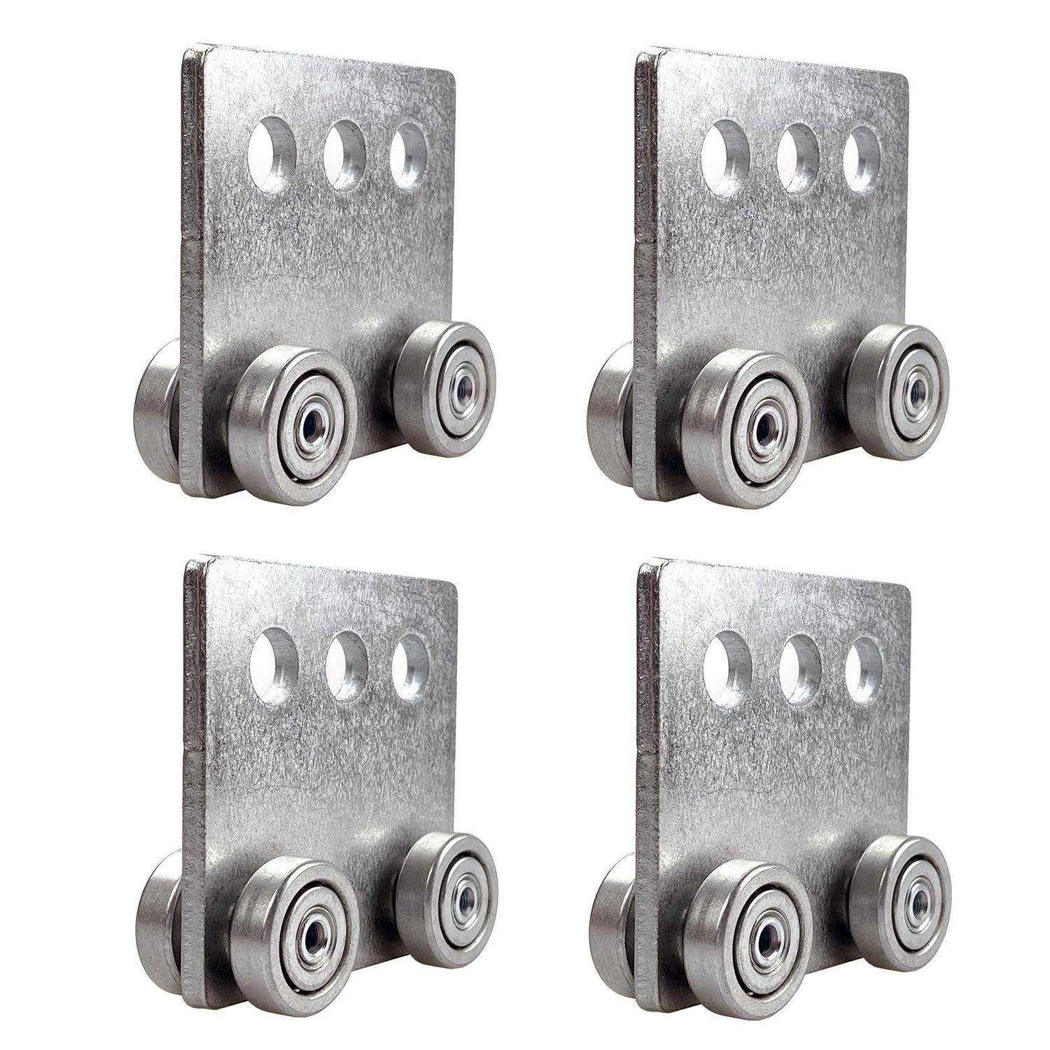 Hi Flame 4 Wheel Trolley Assembly, Four Bearing Trolley Assembly for Taller Strut Channel or All 1-58 Channel - Zenithce