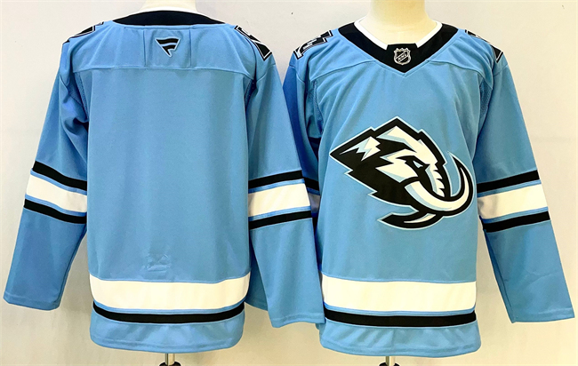 Utah Mammoth Blank Blue 2025 Stitched Jersey - Zenithce