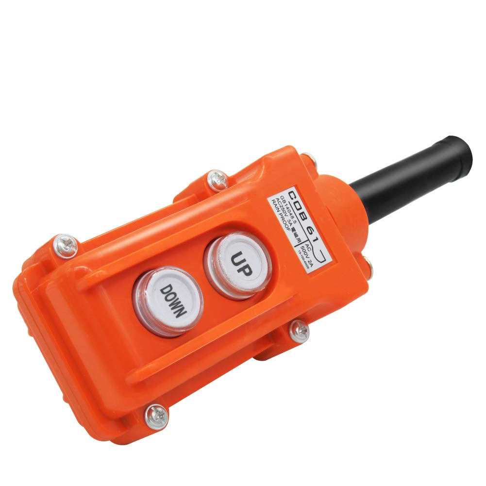 mxuteuk AC 220V/380V Push Button Switch On/Off Start Stop Switch 3 Phase Self Lock Electric Motor Switches Mechanical Equipment Control Station 10A - Zenithce